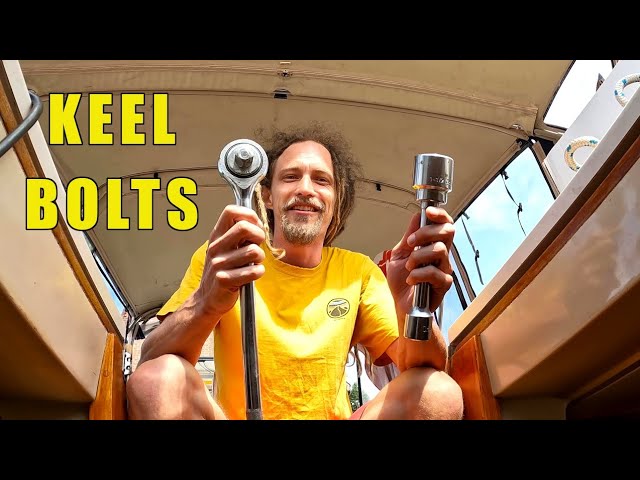 Tightening Keel Bolts on a Sailboat