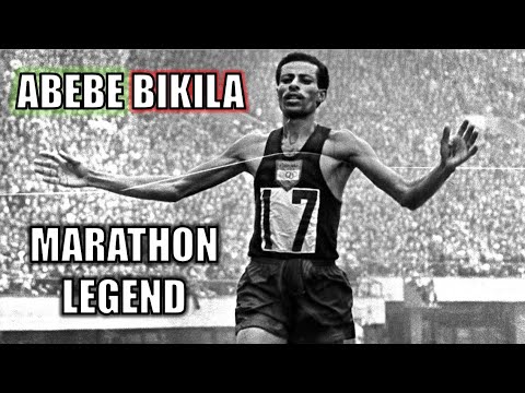 The Marathon World Record - BAREFOOT! || ABEBE BIKILA - ETHIOPIA