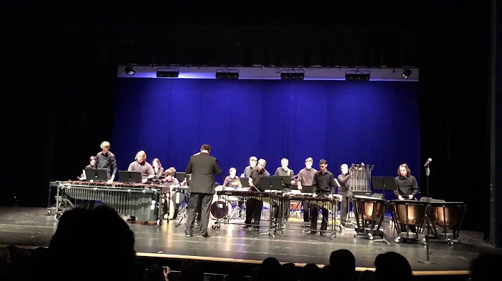 Glacier Peak High School Percussion performing the...
