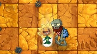 Primal Sunflower is Cute! - Plants vs Zombies 2