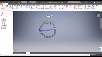 Autodesk Inventor 2017 - 7" Tyre Modelling Tutorial