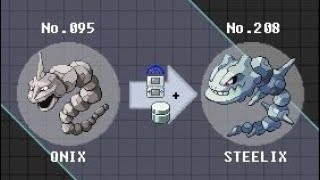 COMO EVOLUIR ONIX PARA STEELIX NO POKÉMON FIRE RED!!!! 