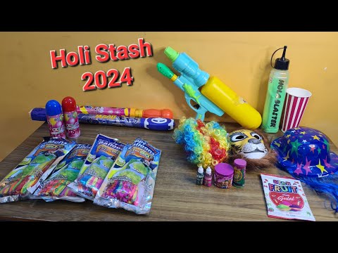 Biggest Holi Stash