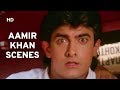 Aamir Khan Action - Comedy Scenes | Hum Hai Rahi Pyaar Ke | Hindi Comedy Movie