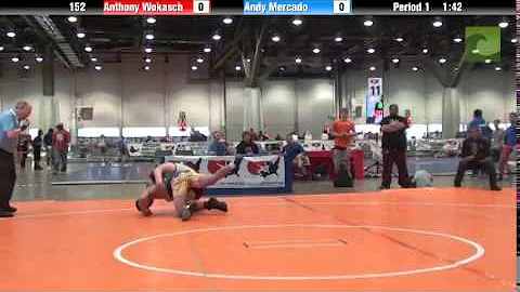 Men 152 - Anthony Wokasch vs. Andy Mercado