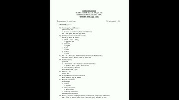 V.B.U 2023 History (Generic) (sem1 - sem 4)