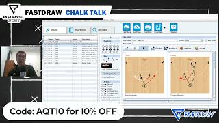 NBA Playoffs - Back Screen for Quick 3PA | FastDraw Chalk Talk with Tony Miller