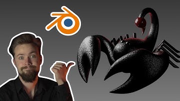 Cartoony Scorpion in Blender - Beginner Tutorial