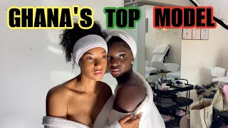GHANA&#39;S TOP MODEL! | ROCHELLE VLOGS