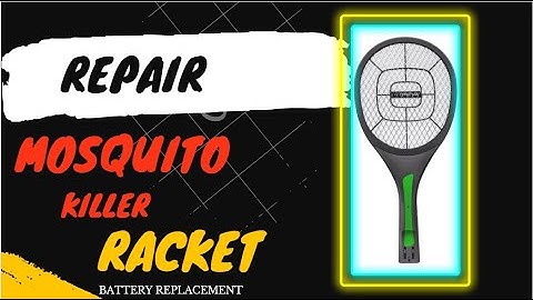 How to Replace  battery of  Mosquito Killer Racket with Lithium-Ion