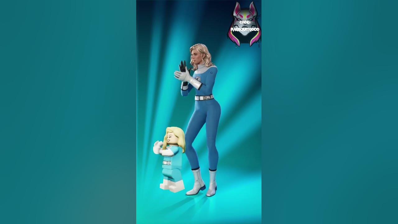 *NEW* CHILDLIKE THINGS (FKA twigs & North West) EMOTE in FORTNITE (Chapter 6 Season 3) #shorts