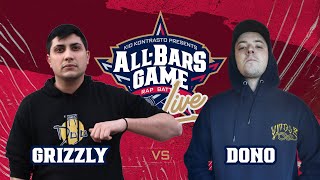 Grizzly Vs Dono All Bars Game LIVE 29\/10\/22 Barrio's live (Milano)