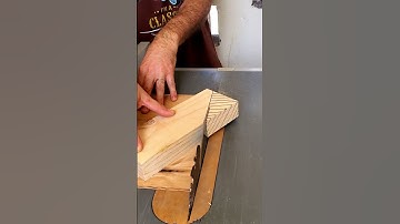 DIY Wooden Push Block | Easy Table Saw Project for Safety #woodworking #carpentry #diy