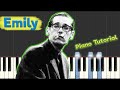 Capture de la vidéo Bill Evans - Emily - Jazz Piano Tutorial