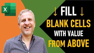 fill blank cells with value above in excel | copy values to empty cells below - 4 methods inc vba