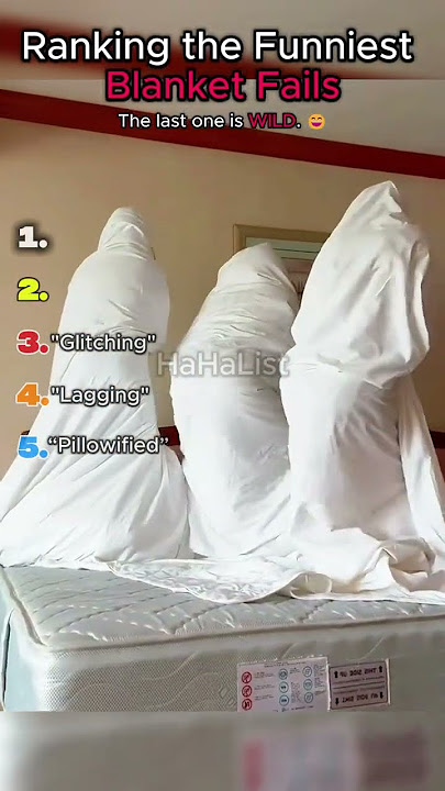 Peringkat Kegagalan Selimut Terkocak #selimut #peringkat #tantangan