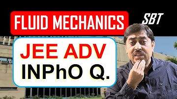 Fluid Mechanics problem for JEE ADVANCED     #sbt #jeeadvanced #fluidmechanics