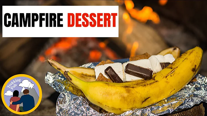 Banana boat campfire dessert- Camper van trip