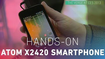 Intel Atom Z2420 Reference Smartphone Hands-on