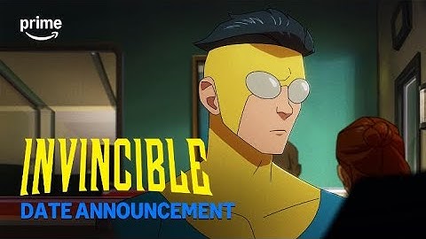 Invincible S3: Date Reveal | Prime Video