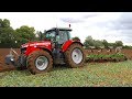 THIS Is The NEW Massey Ferguson 7719S Ploughing! DEMO Day IN ESSEX!
