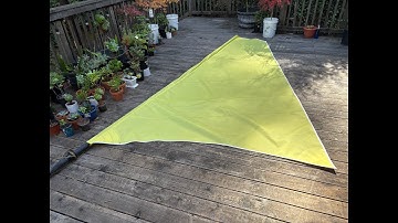 Sewing mainsail for Hobie Adventure Island