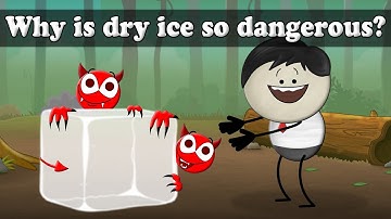 Why is dry ice so dangerous? | #aumsum #kids #science #education #children