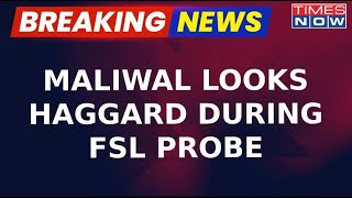 Swati Maliwal Looks Dejected During Probe As FSL Team Recreates Crime Scene & Collect Evidence