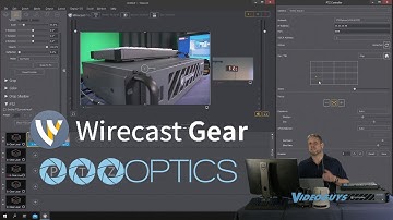 Wirecast Gear PTZ Camera Control with PTZOptics Cameras