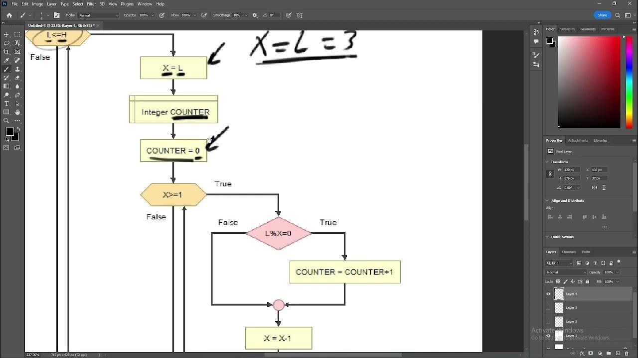 شرح Flowchart Prime numbers - YouTube