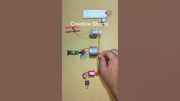 Running Three Different Types Dynamo Generator With A Mini DC Motor_ DC Motor #dcmotor #tech #shorts