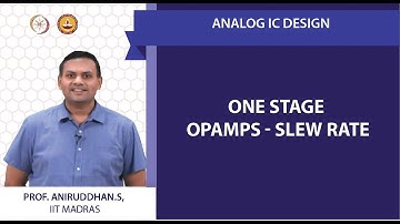 One Stage OpAmps - Slew Rate