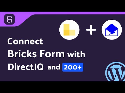 Integrating Bricks Form with DirectIQ | Step-by-Step Tutorial | Bit Integrations