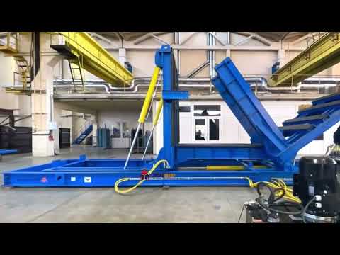 steel sheet and frame flipping turning machine