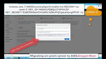 On-Prem VM  to AWS Server Migration Part 2