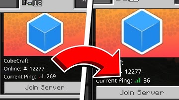 How to Minimize PING in MCPE servers 1.19!