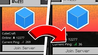 How To Minimize Ping In Mcpe Servers 119