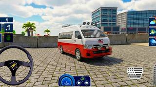 NEW Minibus City Simulator - Short Drive Through Downtown | Gameplay
