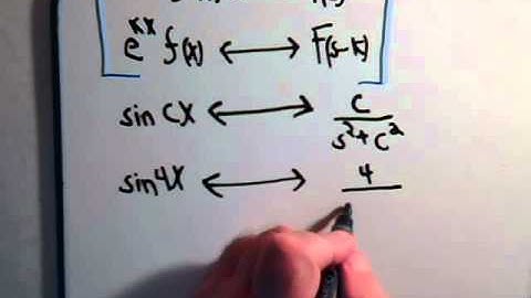 LaPlace Transform Of Exponential Times Function: Part 2