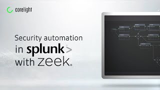 Security automation in Splunk Phantom with Zeek