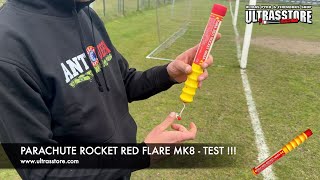 PARACHUTE ROCKET Red Flare TEST 🚀 MK8 &amp; MK8A