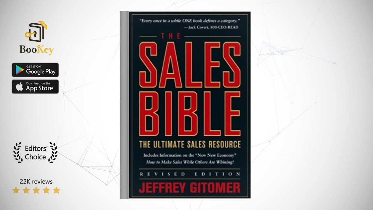 The Sales Bible  Book Summary By Jeffrey Gitomer  Sales tips you can easily understanding and put