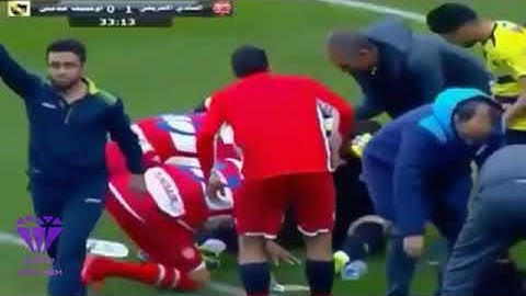 ‫اصابة خطيرة لعاطف الدخيلي حارس مرمى النادي الافريقي‬orm;   YouTube 360p