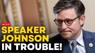 Speaker Mike Johnson LIVE | GOP 'Rebels' Declare War On Johnson | Resolution To Remove Johnson LIVE