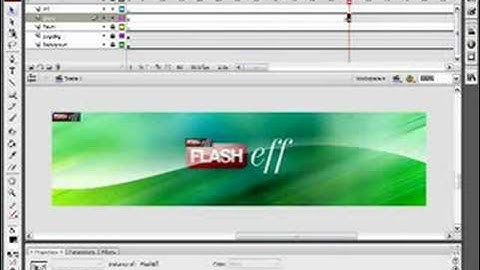 FlashEff Animation Component: Animating a Website Header