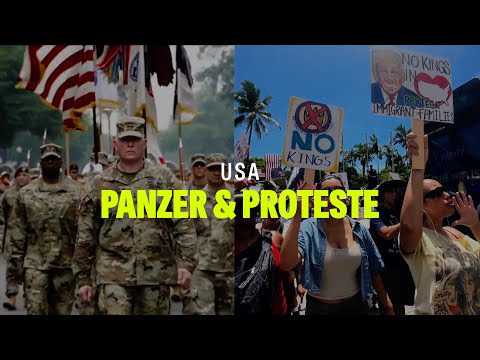 USA: Militärparade, Proteste