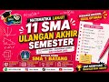 No.10-12 Latihan Soal Ujian Akhir Semester Genap Matematika Lanjut SMA 1 Batang 11 SMA