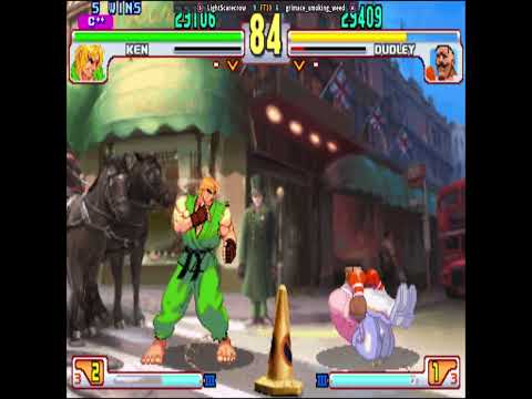 🔥 SF III 3rd Strike: Ken ⚡ Amazing Performance! 💥 Dudley Had No Chance! 😱🔥