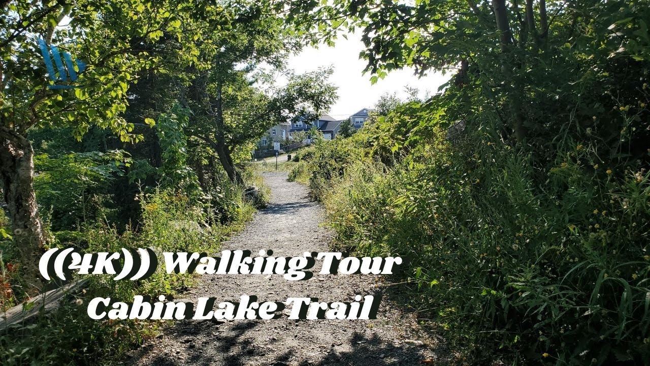 ((4K)) Walking Tour Cabin Lake Trail YouTube