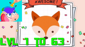 Puzzle Fuzzle LEVELS 1 to 63 Gameplay Walkthrough - iOS/Android